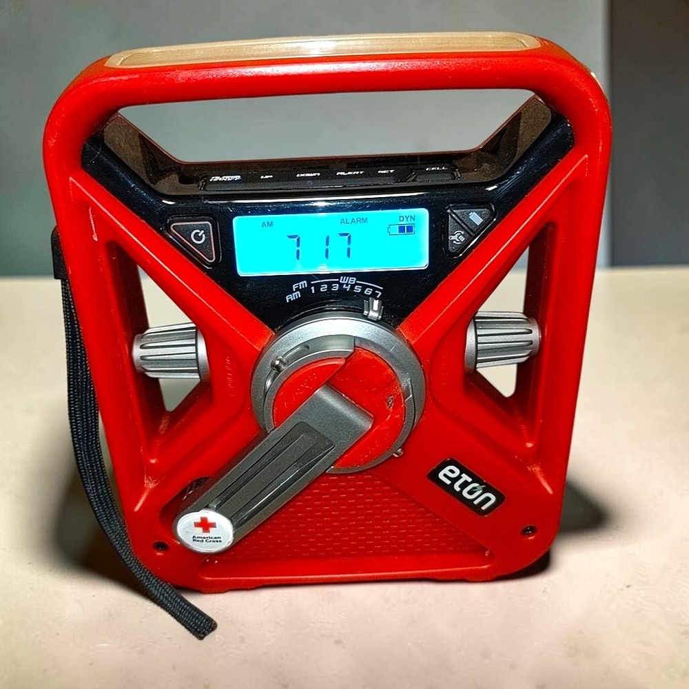 Eton American Red Cross FRX3 Emergency Weather‎ Hand Crank & Solar Radio & Light